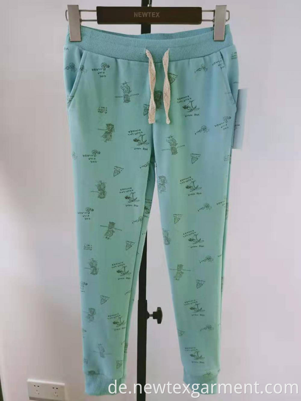 CVC printed girls pant